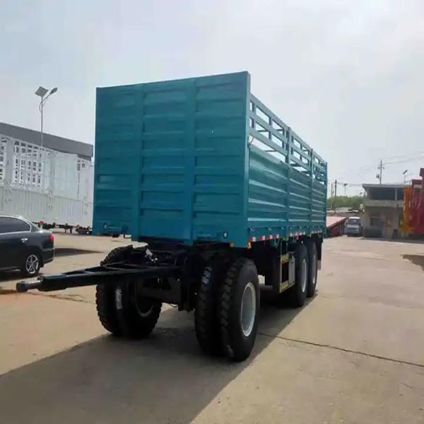 Customization Low Bed Truck Semi Trailer for Trucks Spare Parts