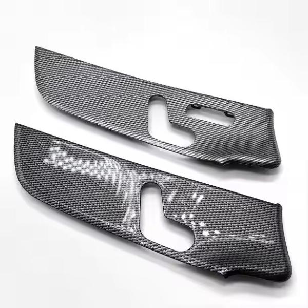 Auto Parts Carbon Fiber Door Trim Cover Car Side Door Panel Decor For Mercedes Benz A CLASS