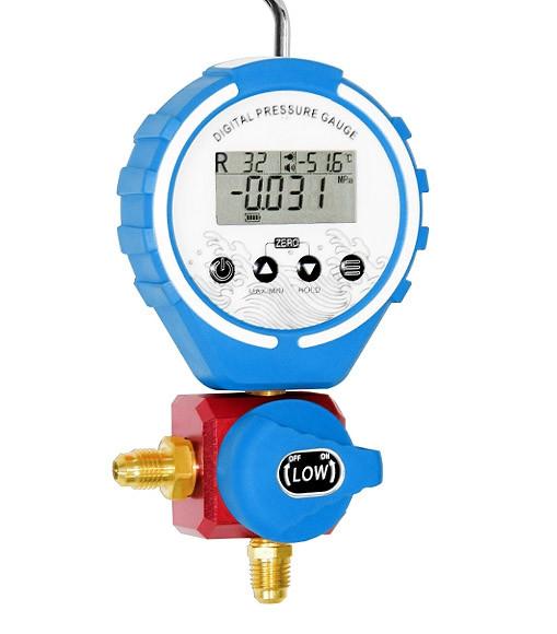 Aluminium valve refrigerant brass vacuum Air Manometer Testing Pressure Gauge Meter