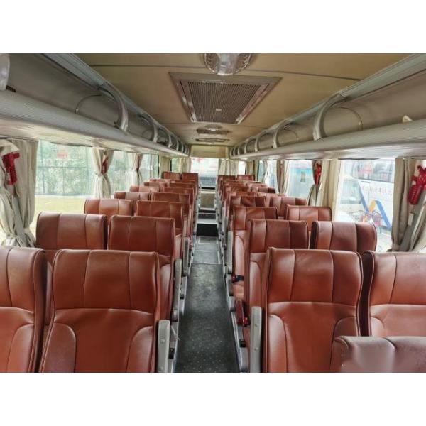 YOUNGMAN JNP6108 39 Seats WP 199kw Rear Engine Bus Used Passenger Bus Airbag Chassis Left Steering Leather Seats