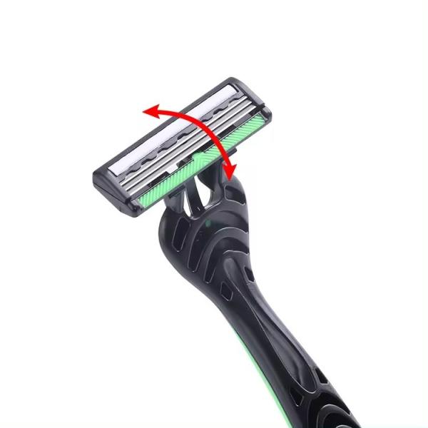 Hot Product Stainless Steel Disposable 3 Blade Shaving Razors