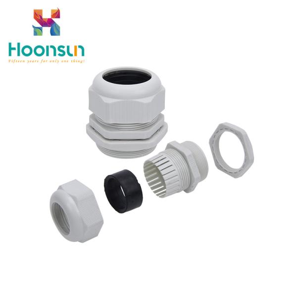 M Thread Dustproof Waterproof IP68 Nylon Cable Gland With Customized Colors