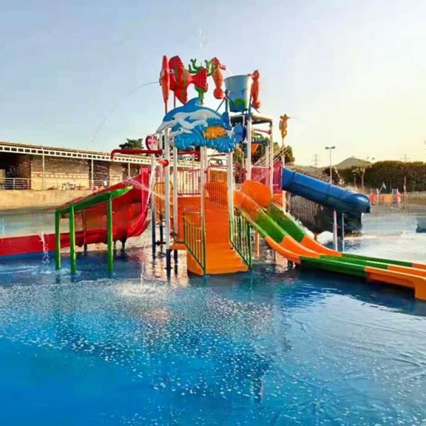Awesome Splash Water Playground Theme Park Rides 13.5m*9.5m*7m