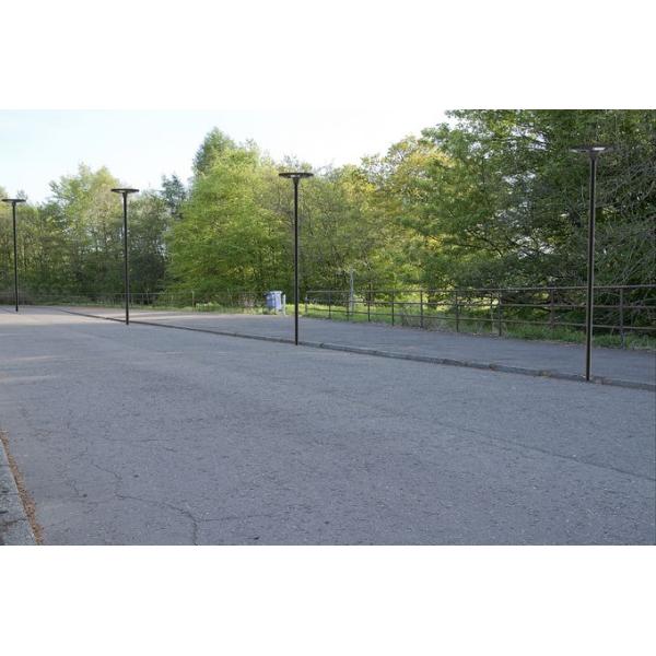 Outdoor 12V 30Ah 150lm/w Solar LED Garden Lamp 30W 2050lm