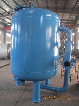 Filtro mecánico de cáscara de nuez