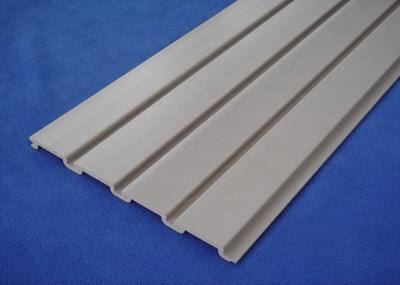 Painel de parede cinzento frio da garagem do painel da veneziana do painel do PVC Slatwall da espuma