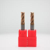 8 mm HRC55 4 flûtes Carbure de durcissement fin des moulins TiAISiN revêtus pour les aciers et le fer