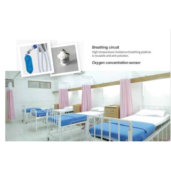 Оборудования вентилятора S1100 20 CmH2O-100 CmH2O машина медицинского дыша в ICU