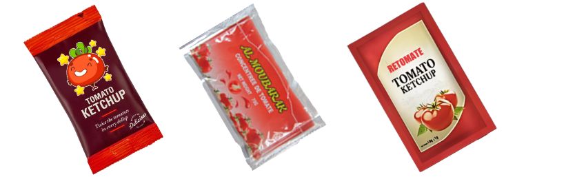 OEM Скет кетчуп 30г сладкий и кислый вкус чистый натуральный вкус
