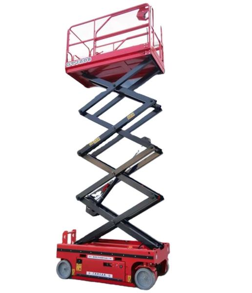 CE SGS Electric Lifting Platform Anti Slip Surface Boom Lifter