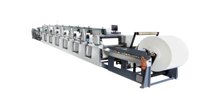 Imprimante automatique à coupe de papier flexographique pour les besoins d'impression d'emballages flexibles