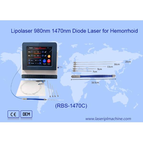 1470nm 980nm Diode Laser Hemorrhoids Treatment Liposuction Body Slimming Machine