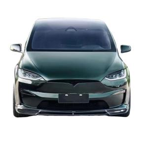 CMST Tesla Model X Body Kit Dark Green Tesla Widebody Kit 2023 Front Lip