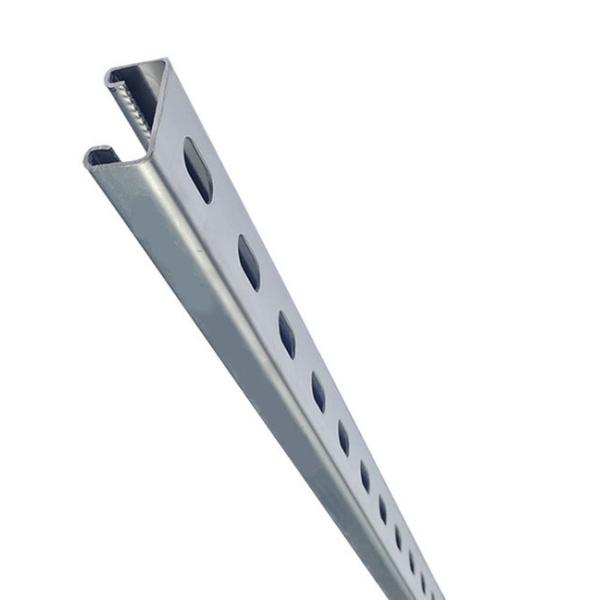 SS304 Slotted Metal Strut Channel Unistrut 41mm Galvanized C Channel