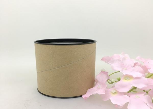 Tubo de papel para alimentos, embalaje de cartón ecológico de alta calidad, diseño personalizado para té y café