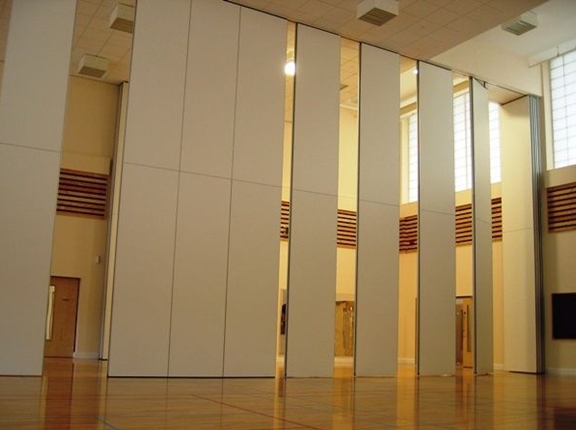 Conference Room Folding Partition Walls Customers Own Material Finish