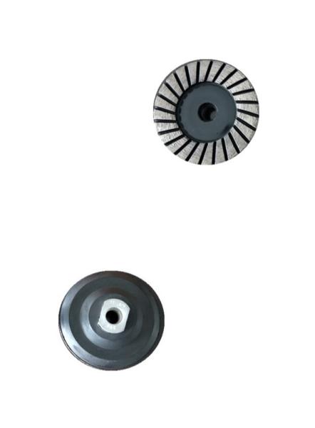 Metal Bond Flexible Diamond Polishing Pads , Granite Polishing Pads For Hard Materials