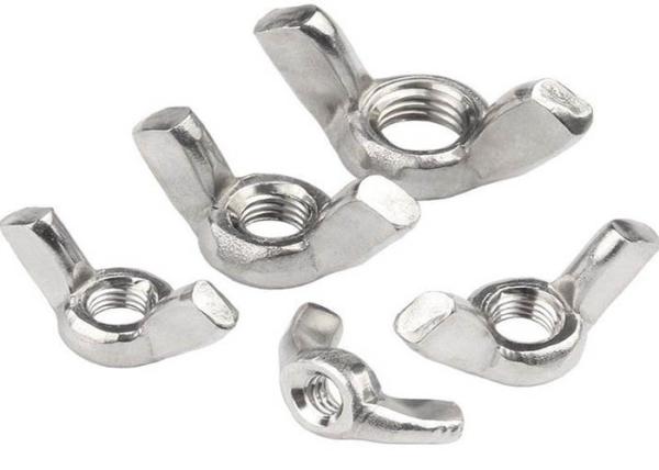 M6 M8 Stainless Steel SS304 316 butterfly wing nuts DIN314
