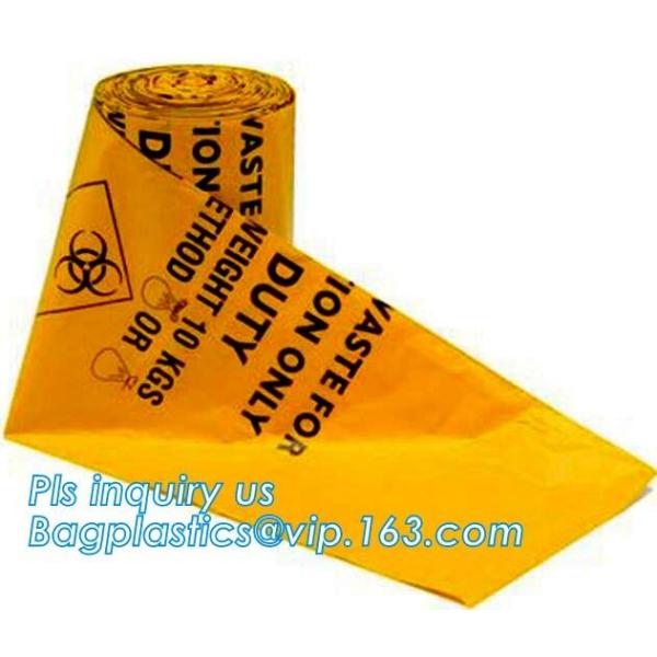 PE asbestos waste bags, Disposal Plastic Bag for Construction Waste, rubbish bag for asbestos fibers, bagplastics, bagea