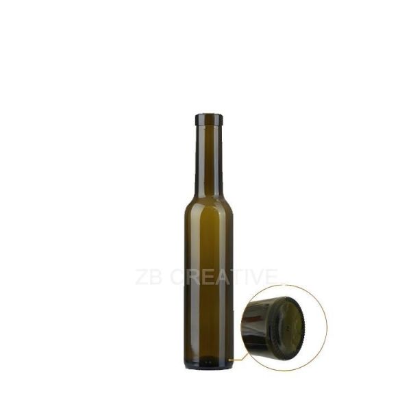 200ml Bar Top Antique Empty Green Wine Bottles 260G For Mini Drinks & Gifting 1107C