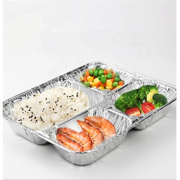 alufolie Food grade packing foil takeaway food container packaging aluminum foil box barbecue grill special