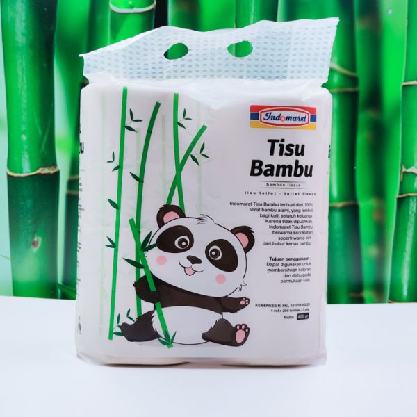 High quality custom logo printing Soft and Strong organic bamboo label toilet paper