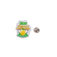 2025 UV Printing Summer Badge with Butterfly Clutch Essential Item for Your Marketing Plan