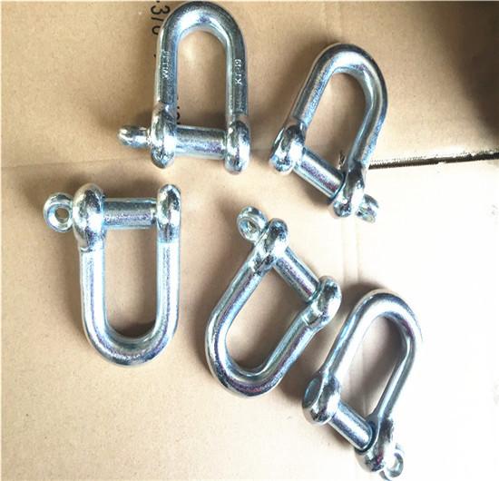 Zinc Plated Rigging Hardware Japanese Type Dee Jis Shackle With Screw Pin