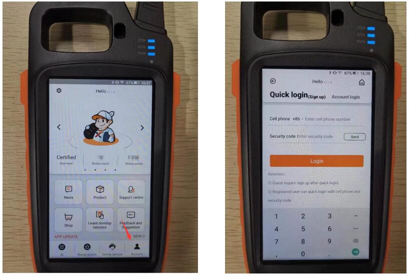 Bluetooth Xhorse VVDI Ключевой инструмент Max с VVDI MINI OBD инструмент Отправить обновление кабеля