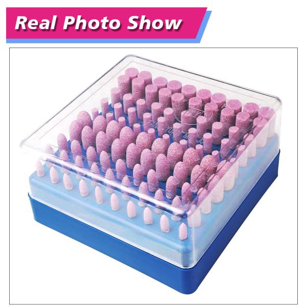 100 шт. абразивный шлифовальный круг по камню 1/8 (3 мм) с хвостовиком на головке