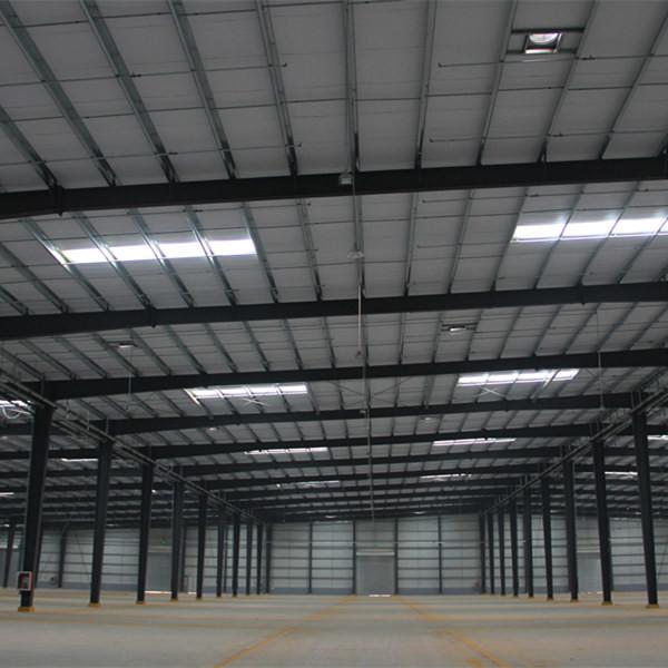 Steel Structure Prefabricated Warehouse Construction Steel Frame Shed  Factory