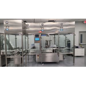 600mm Turntable Vial Filling Line with ±0.5% Accuracy