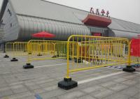 As barreiras portáteis do controle de multidão de OHSAS 1500mm galvanizaram barreiras pedestres