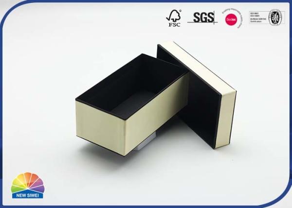 4C adapté aux besoins du client imprimant le boîte-cadeau de papier arrière Clay Coated