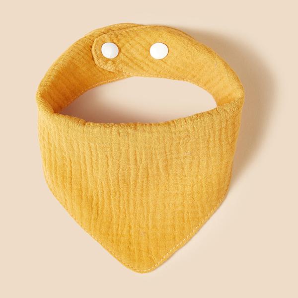 Factory Wholesale Baby Bibs For Feeding Muslin Cotton Stuff Crepe Cotton Bibs Bavoir