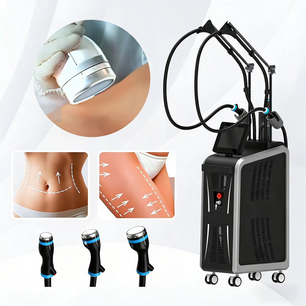 Ice Microwave Body Contouring System Non Invasive With 3 Handles