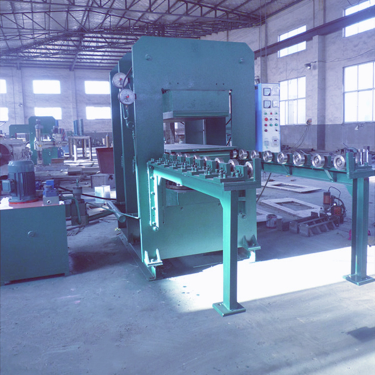 320T Frame Vulcanizing Machine - 600mm Left And Right, 1700mm Front And Back Manual Push-pull Mold Hot Pressing Forming Machine