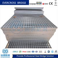 Venda Quente Metal Materiais de Construção Placa de Grelha de Aço Para Plataforma de Passeios
