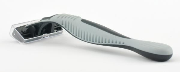 Wholesale Eco Friendly Shaving Razors Rubber Handle Six Blades Disposable Razor
