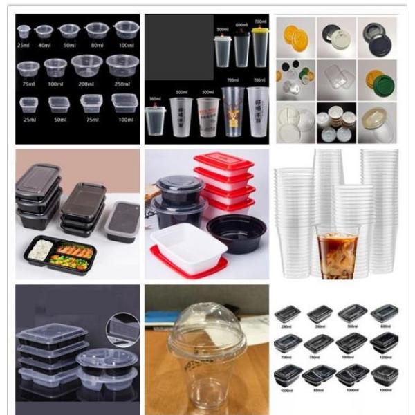 La máquina de termoformado de plástico puede hacer vasos de agua desechables de plástico