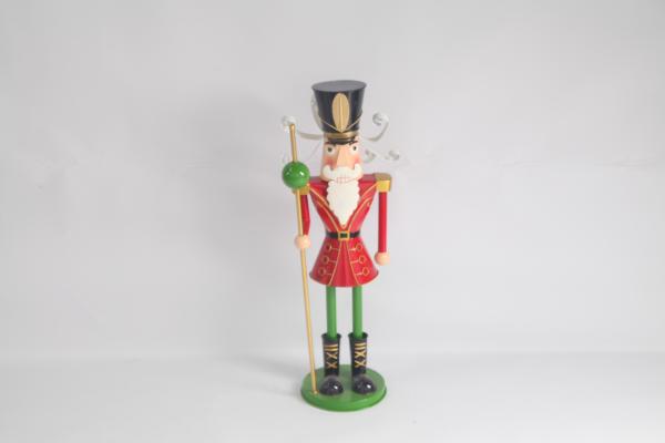 Handcrafted Modern Metal Christmas Decorations Festive Theme In Red Green / White