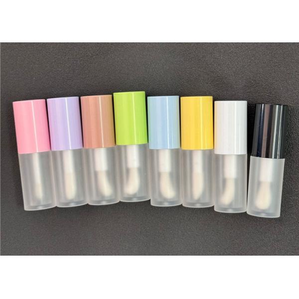 Pink Yellow Clear Blue 4ml Lovely Lip Gloss Tube with Lip Oil Container