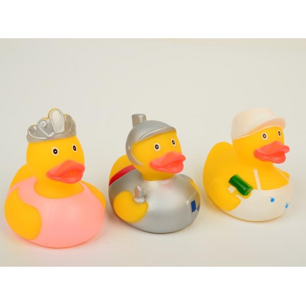 Vinyl Princess Guard Custom Rubber Ducks Promotional Gift Phthalate Free