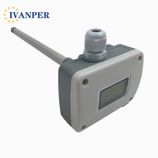IP65 Certified Industrial Wind Speed Sensor with Components and 2.5W Consumption