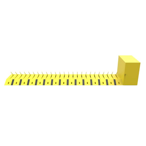 High security automatic 6 meter length tyre killer with A3 steel construction and 40T load capacity