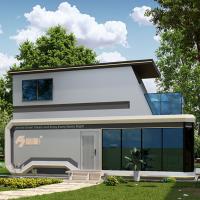 Maison en acier galvanisé 2 chambres à coucher Capsule avec des services personnalisés personnalisés