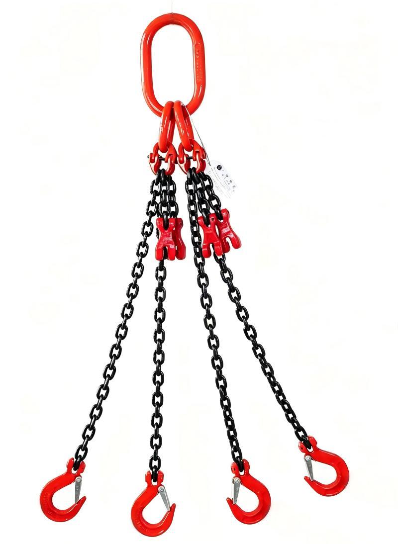 Length Adjustable Lifting Chain Sling With Hooks