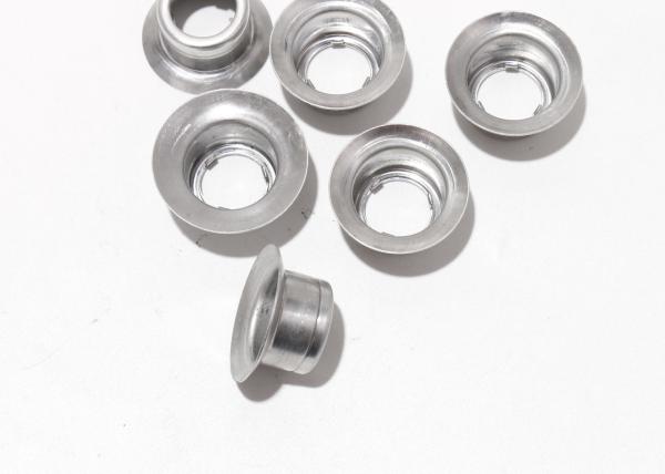 High Precision stamping deep drawn aluminum cap in sheet metal fabrication