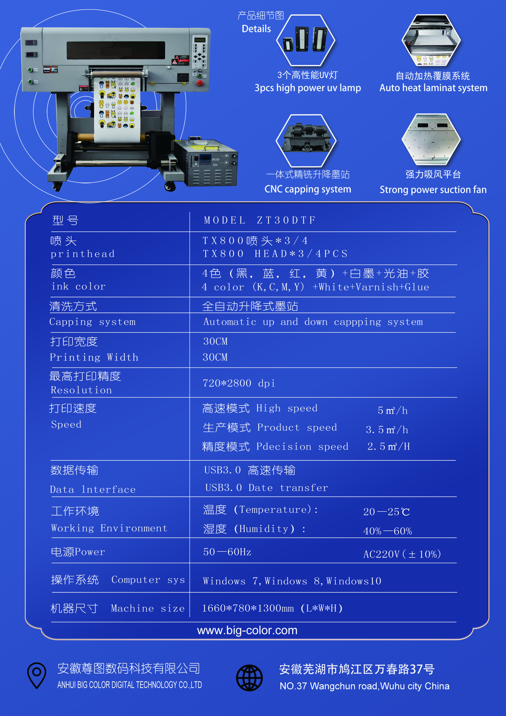 Experience 3D Labeling Like Never Before with 30UV DTF Printer and Integrated Laminating