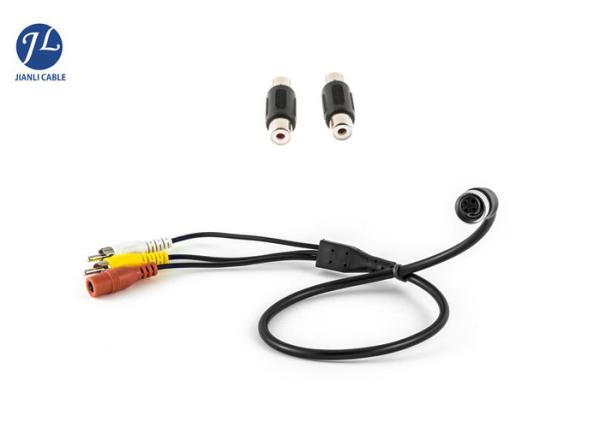2017 Cheap Price Car Surround Camera System Cable With RCA And Aviation plug